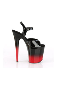 Pleaser FLAMINGO-809BR-H Platform Sandal in Black Patent