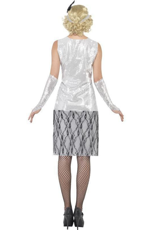 Flapper Costume | Silver-Fever-SEXYSHOES.COM
