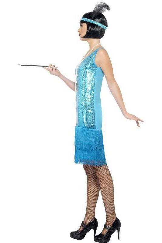 Flirty Flapper Costume | Turquoise-Fever-SEXYSHOES.COM