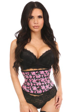 Floral Print Mini Cincher