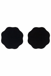 Flower Shaped Nipple Covers-Body Enhancers-BeWicked-Black-O/S-SEXYSHOES.COM