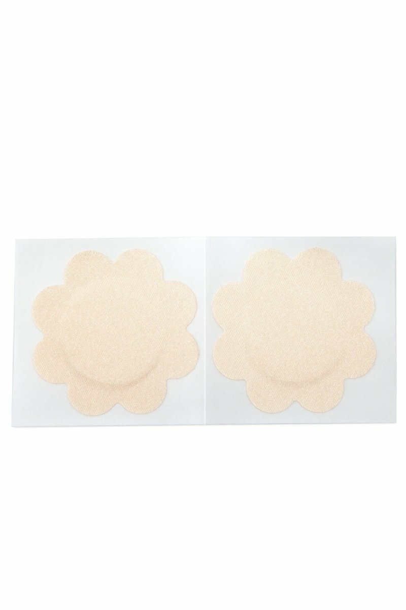 Flower Shaped Nipple Covers-Body Enhancers-BeWicked-Nude-O/S-SEXYSHOES.COM