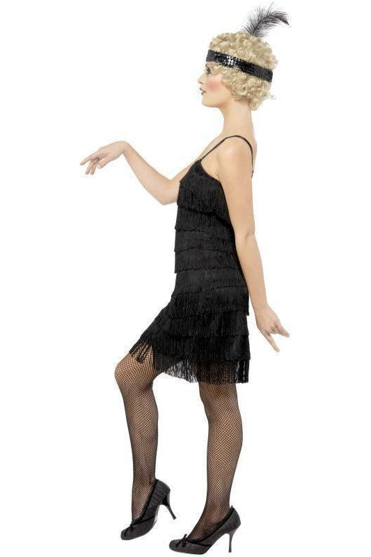 Fringe Flapper Costume | Black-Fever-SEXYSHOES.COM