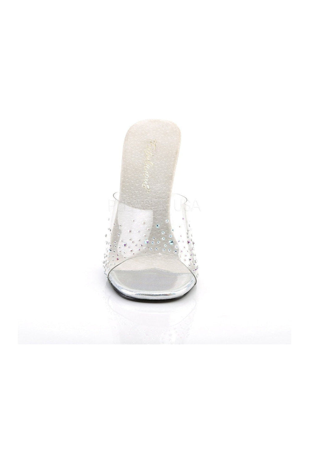 GALA-01SD Mule | Clear Vinyl-Fabulicious-Slides-SEXYSHOES.COM