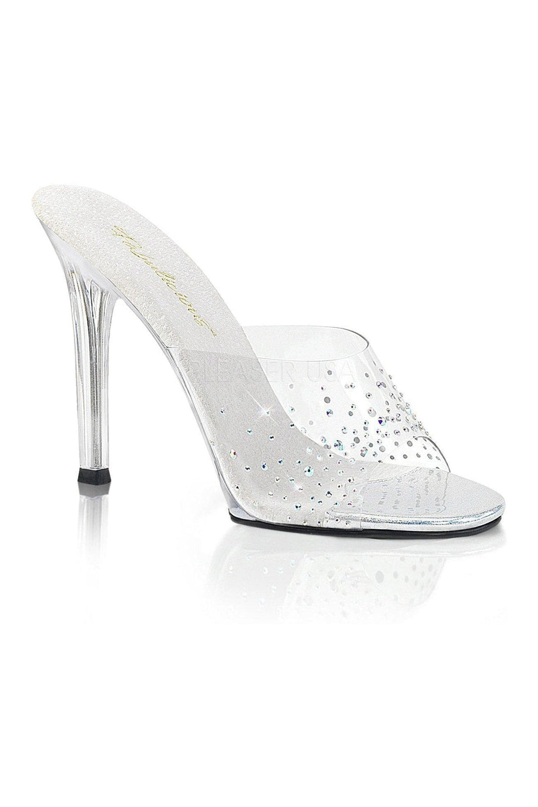 GALA-01SD Mule | Clear Vinyl-Fabulicious-Clear-Slides-SEXYSHOES.COM