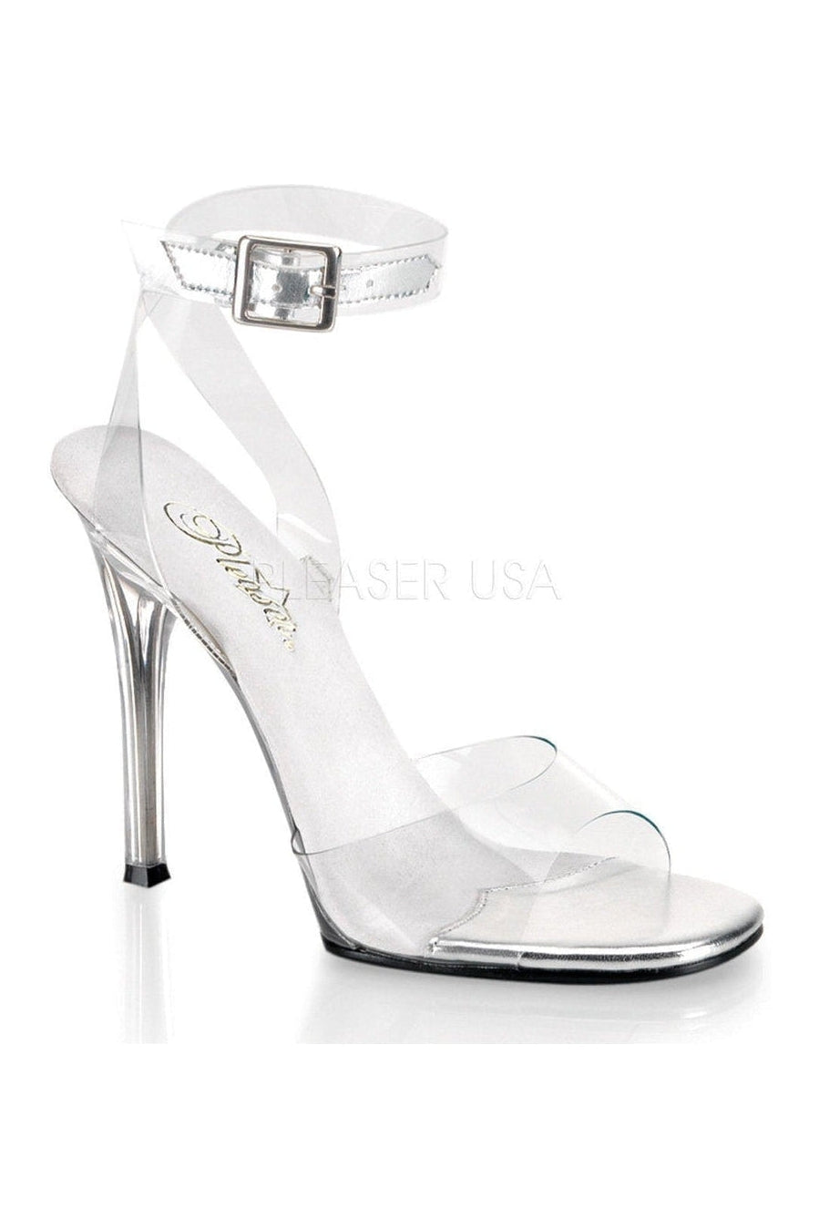 Fabulicious GALA-06 Sandal in Clear Vinyl from SexyShoes.com
