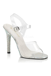 Fabulicious GALA-08DM Sandal in Clear Vinyl from SexyShoes.com