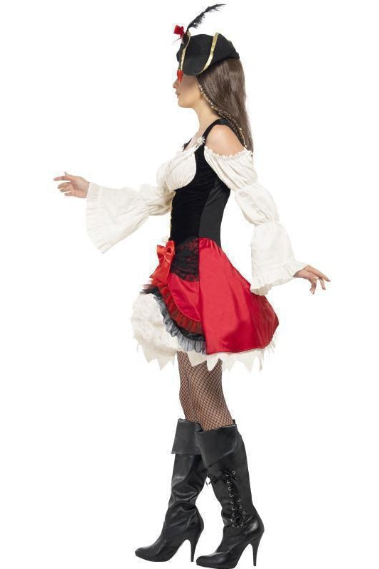 Glamorous Lady Pirate Costume | Red-Fever-SEXYSHOES.COM