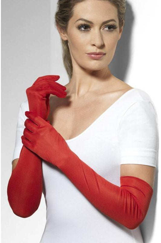 Gloves | Red-Fever-Red-Gloves-SEXYSHOES.COM