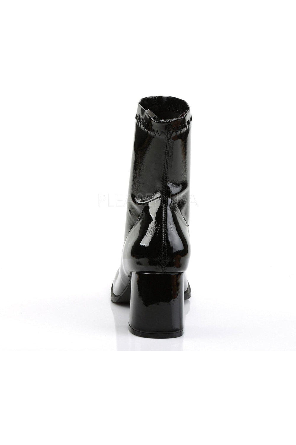 GOGO-150 Costume GoGo Boot | Black Patent-Funtasma-SEXYSHOES.COM