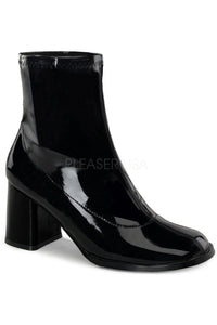 Funtasma GOGO-150 Costume GoGo Boot in Black Patent from SexyShoes.com