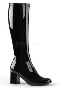 Funtasma GOGO-300 Go Go Boot in Black Patent from SexyShoes.com