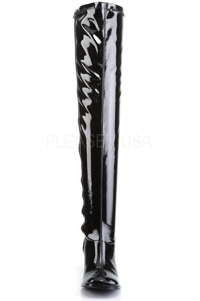 Funtasma GOGO-3000 Go Go Boot in Black Patent