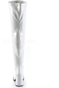 Funtasma GOGO-3000 Go Go Boot in White Patent