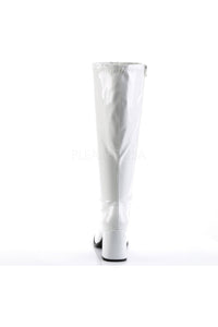 Funtasma GOGO-300WC Go Go Boot in White Patent