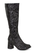 GOGO-G Costume Boot | Black Glitter