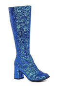 GOGO-G Costume Boot | Blue Glitter