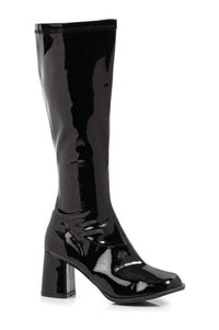 Ellie Shoes GOGO GoGo Boot in Black Patent from SexyShoes.com