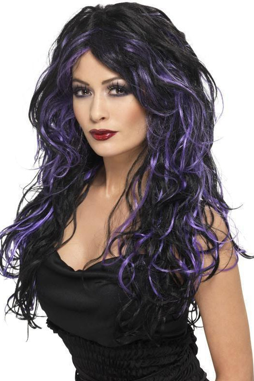 Gothic Bride Wig | Purple-Fever-SEXYSHOES.COM