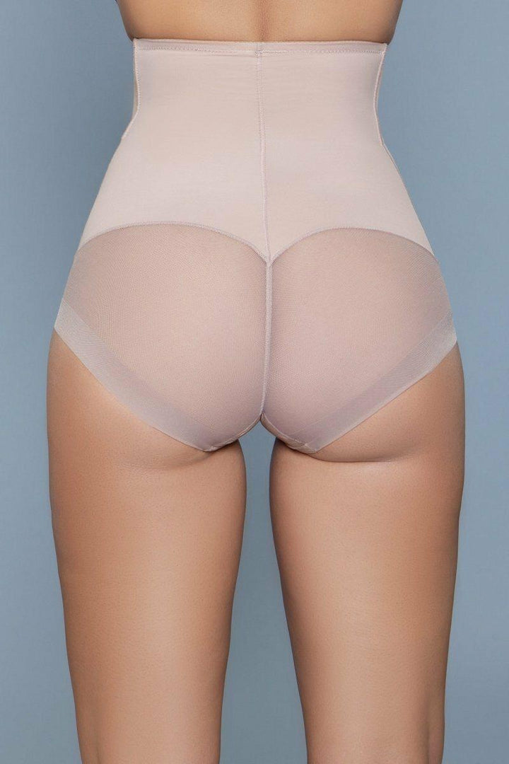 High Waist Mesh Body Shaper-Body Enhancers-BeWicked-Nude-S/M-SEXYSHOES.COM