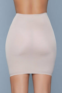 BeWicked High Waist Shapewear Skirt in Nude 
