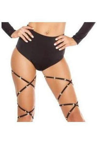 Roma Dancewear High Waisted Shorts in Black  from SexyShoes.com