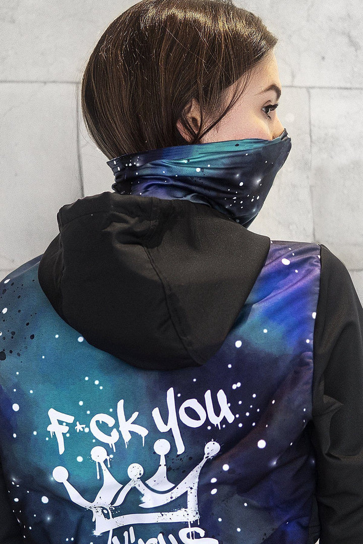 Hooded Jacket with Built in Mask-Be Safe-Mapale-SEXYSHOES.COM