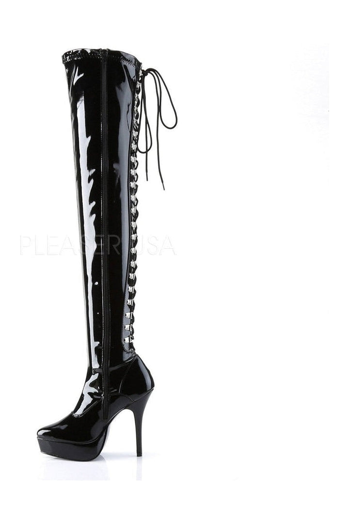 Devious Thigh Boots Platform Stripper Shoes | Buy at Sexyshoes.com