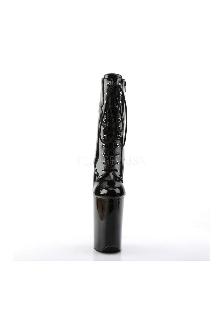 INFINITY-1020 Platform Boot  | Black Patent