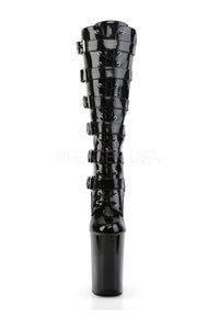 Pleaser INFINITY-2049 Platform Boot in Black Patent
