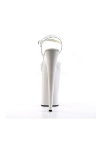 Pleaser INFINITY-909 Platform Sandal in White Patent