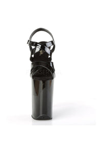 Pleaser INFINITY-997 Platform Sandals in Black Patent