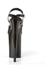 Pleaser INFINITY-997 Platform Sandals in Black Patent