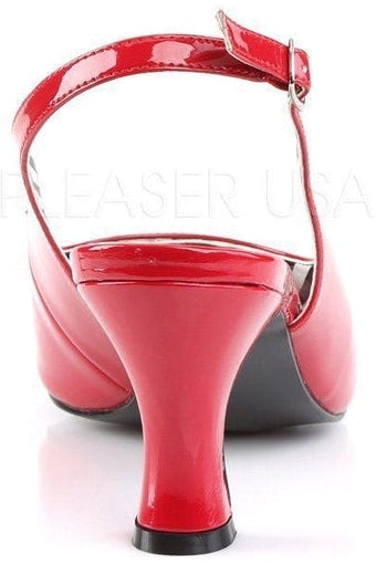 JENNA-02 Pump | Red Patent-Pleaser Pink Label-Pumps-SEXYSHOES.COM