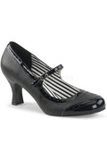 JENNA-06 Pump  | Black Patent