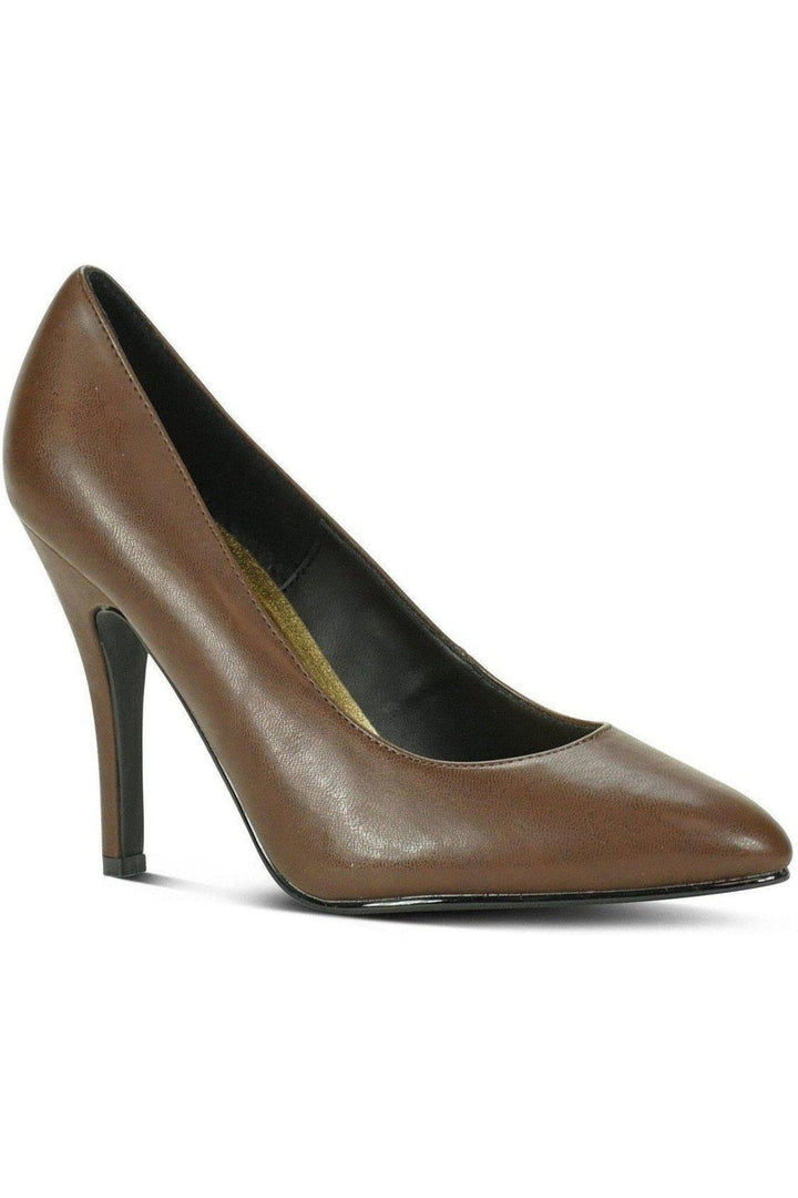 Jk Fashions Pump - Medium-Brown-Sexyshoes Brand-Brown-Pumps-SEXYSHOES.COM