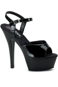 Funtasma JULIET-209 Platform Sandal in Black Patent from SexyShoes.com