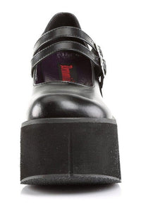 Demonia KERA-08 Lolita in Black Faux Leather