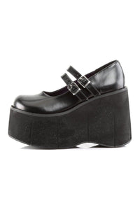 Demonia KERA-08 Lolita in Black Faux Leather