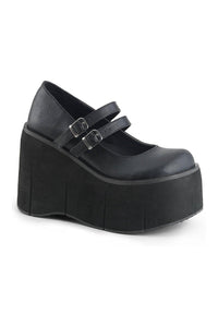 Demonia KERA-08 Lolita in Black Faux Leather from SexyShoes.com