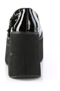 Demonia KERA-08 Mary Jane in Black Patent