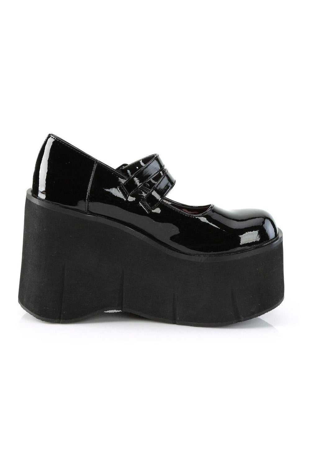 KERA-08 Mary Jane | Black Patent-Mary Janes-Demonia-SEXYSHOES.COM