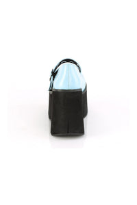 Demonia KERA-08 Mary Jane in Blue Faux Leather