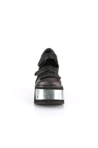 Demonia KERA-13  Maryjane in Black Faux Leather