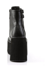 Demonia KERA-21 Ankle Boot in Black Faux Leather