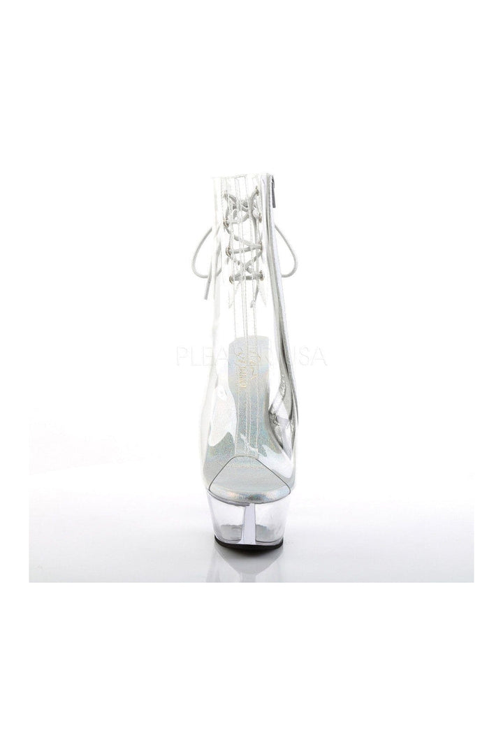KISS-1018C Platform Boot | Clear Vinyl
