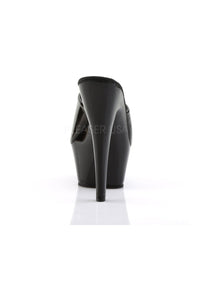 Pleaser KISS-201 Platform Sandal in Black Patent