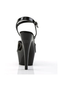 Pleaser KISS-209 Platform Sandal in Black Patent