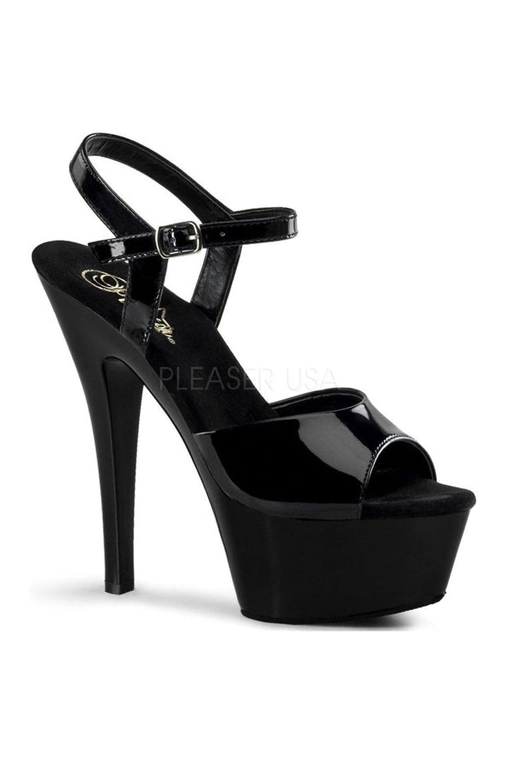 Pleaser Black Sandals Platform Stripper Shoes | Buy at Sexyshoes.com