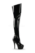 KISS-3010 Platform Boot  | Black Patent